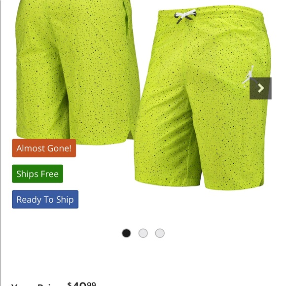 Nike Jordan Mens Swim Trunks 